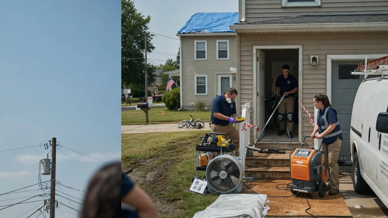 Water Damage Repair in Earlsboro, OK near me